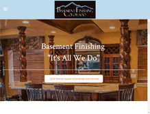 Tablet Screenshot of basementfinishingcolorado.com